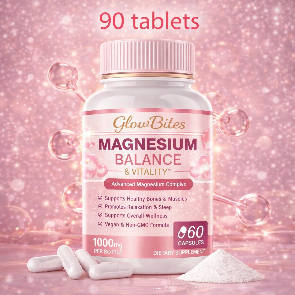 GlowBites Magnesium Complex & Vitality™ By Duwzgu