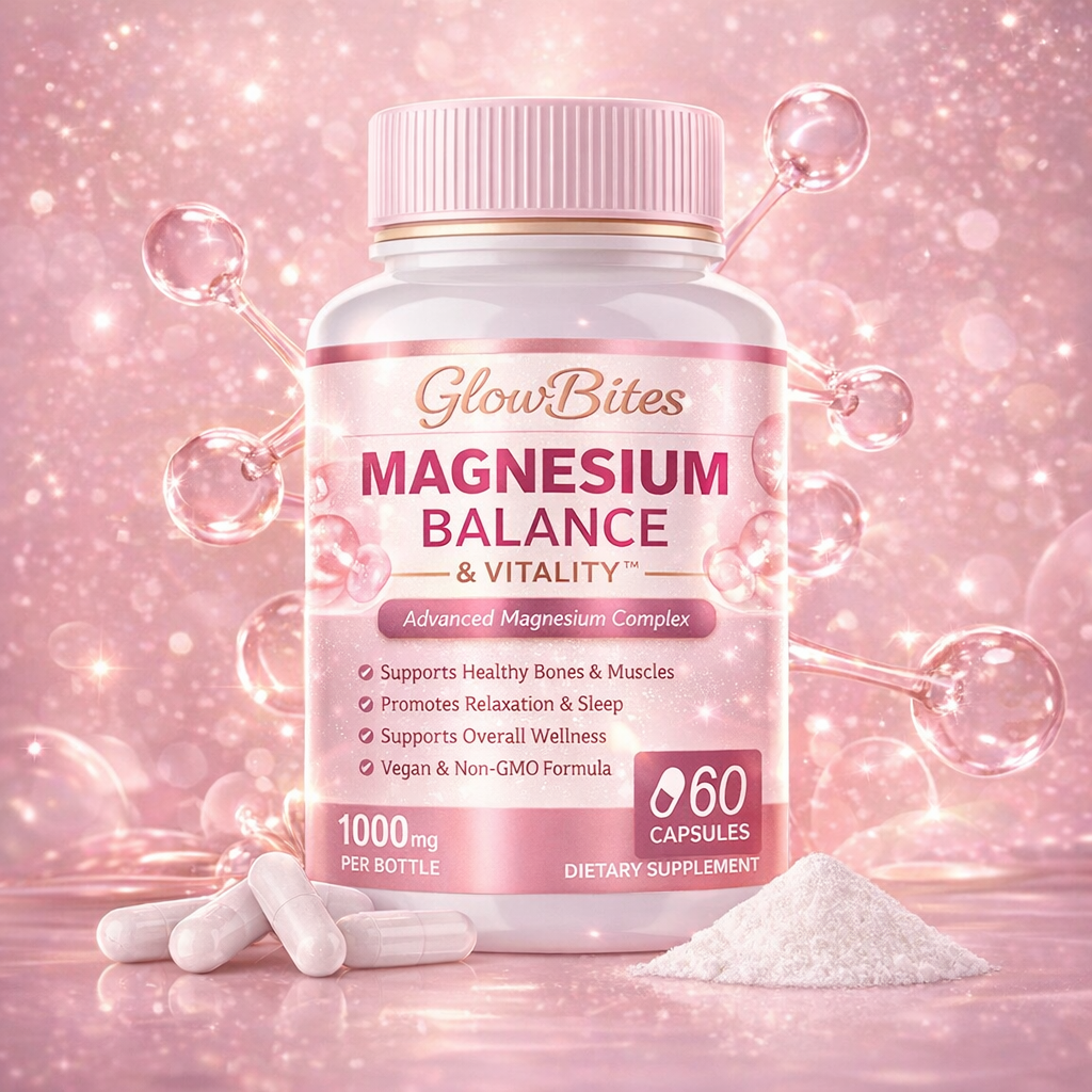 GlowBites Magnesium Complex & Vitality™ By Duwzgu