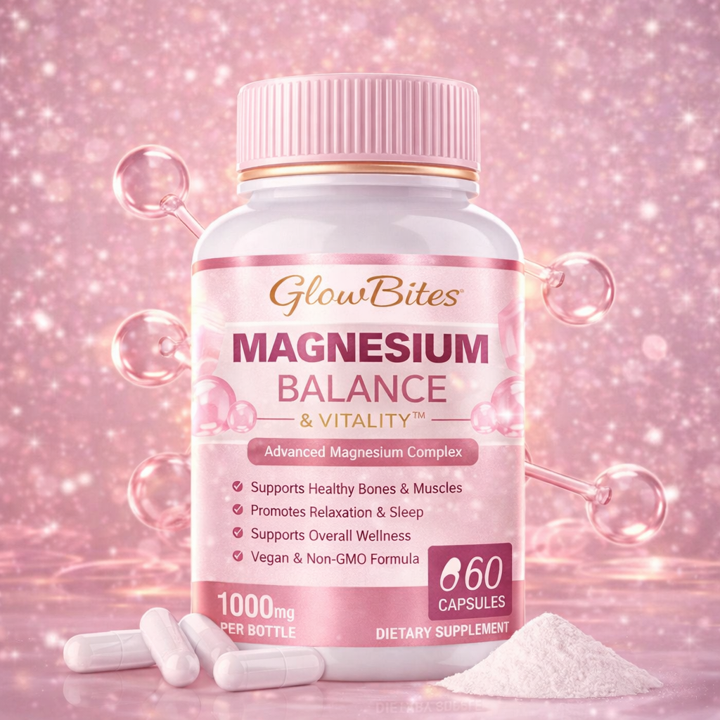 GlowBites Magnesium Complex & Vitality™ By Duwzgu