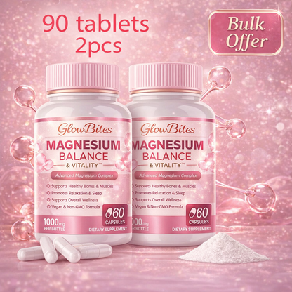 GlowBites Magnesium Complex & Vitality™ By Duwzgu