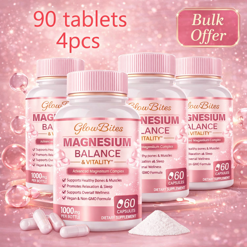 GlowBites Magnesium Complex & Vitality™ By Duwzgu